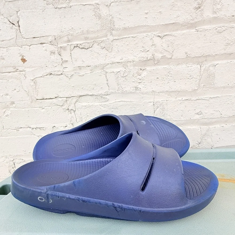 Oofos Ooahh Slide Sandals Size 44 Men 11/ Women 13